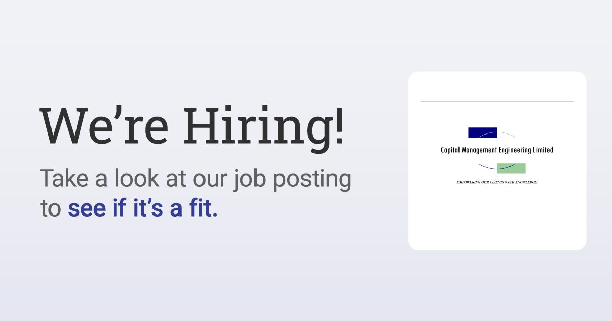 Architectural Engineering Technician Job at Capital Management ...