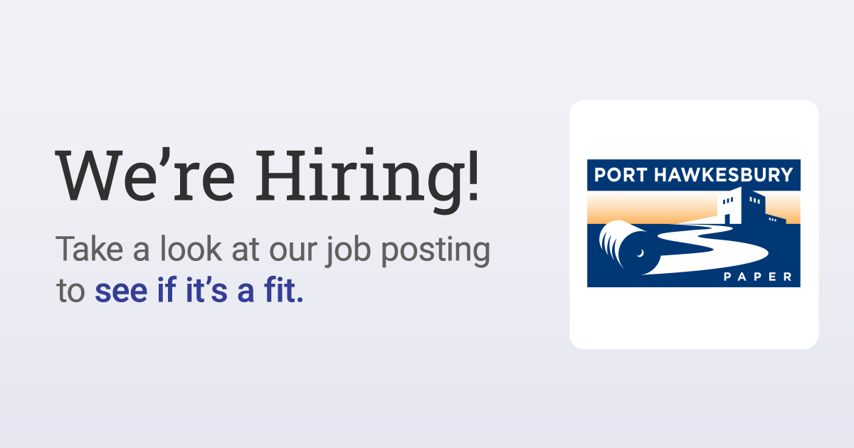 Industrial Mechanic (Millwright) Job at Port Hawkesbury Paper LP ...