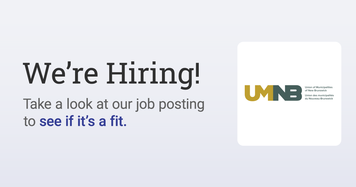 Union of Municipalities of New Brunswick | CareerBeacon