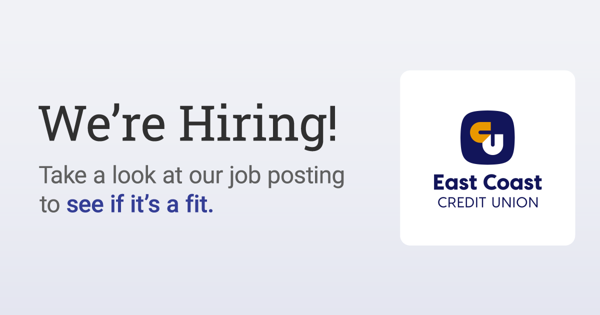 Project Manager Job at East Coast Credit Union | CareerBeacon